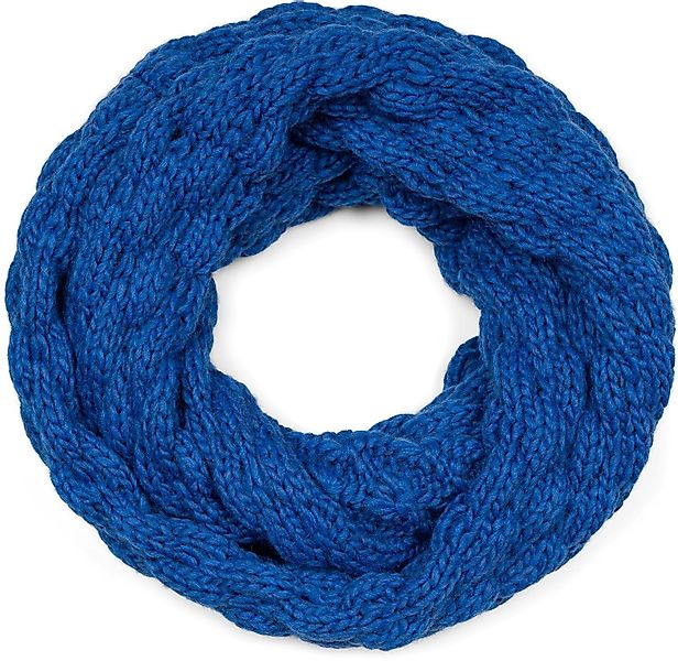 styleBREAKER Strickschal Strick Loop mit Bubblemuster, günstig online kaufen