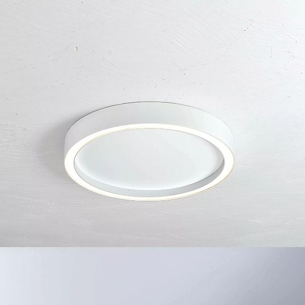 Bopp Aura LED-Deckenleuchte Ø 30cm weiß/weiß günstig online kaufen
