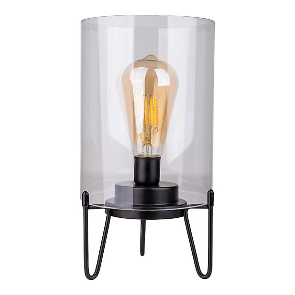 Näve LED-Batterieleuchte Lonna Schwarz Ø 15 cm x 28,5 cm günstig online kaufen