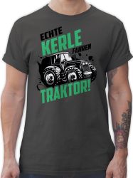 Shirtracer T-Shirt Echte Kerle fahren Traktor günstig online kaufen