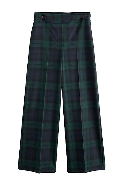 Next Anzughose Tartan-Hose mit weitem Bein günstig online kaufen