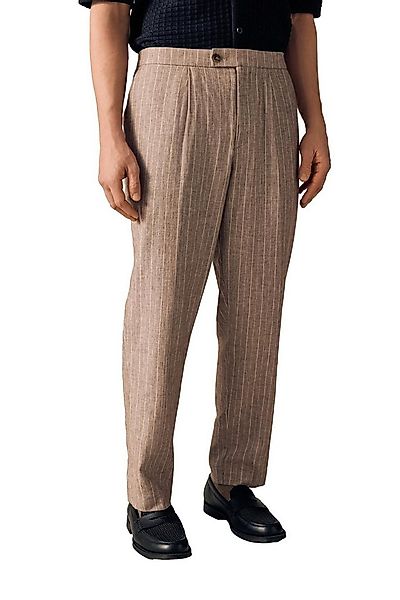 Next Dehnbund-Hose Regular Fit Anzughose mit Streifen (1-tlg) günstig online kaufen