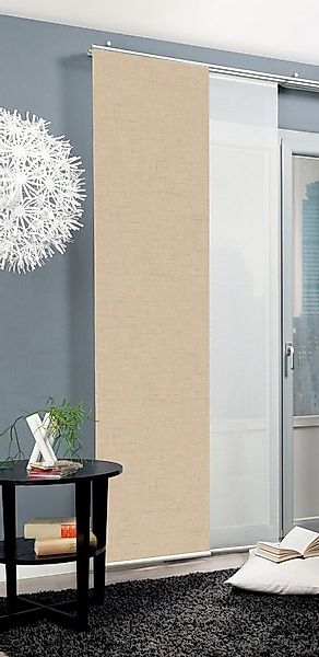 HOME WOHNIDEEN Schiebegardine PIVE (1 St), Paneelwagen, blickdicht, Schiebe günstig online kaufen