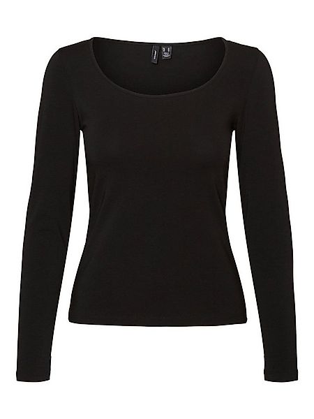 Vero Moda Langarmshirt Maxi (1-tlg) Plain/ohne Details günstig online kaufen