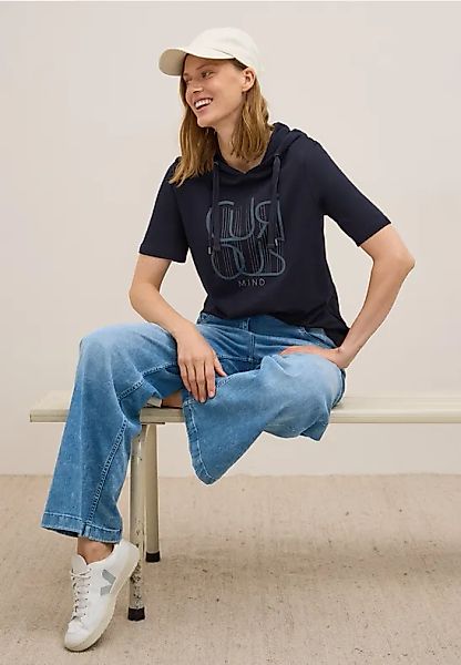 CECIL Kapuzenshirt mit Wording günstig online kaufen