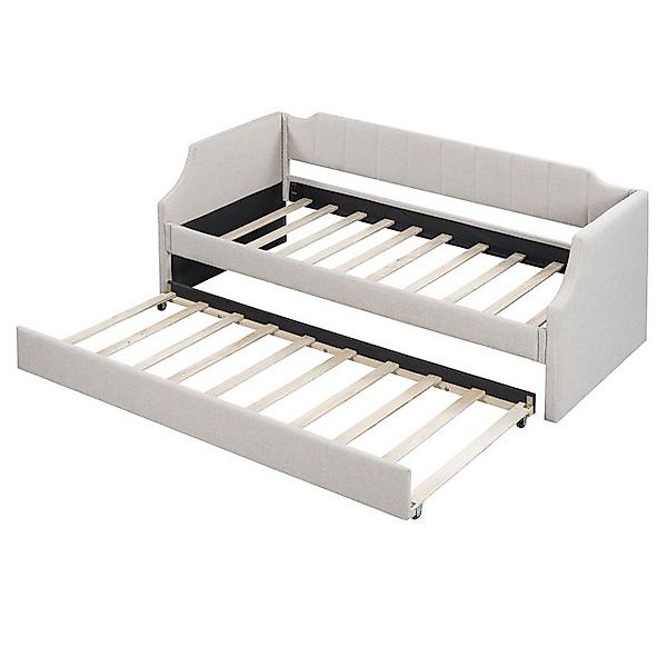 Gotagee Schlafsofa Einzelbett Modern Polsterbett mit Ausziehbett Tagesbett günstig online kaufen