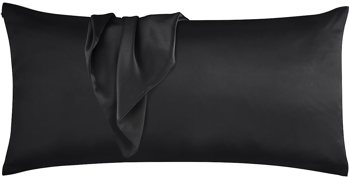 Aspero Kissenbezüge Seiden Kissenbezug 40x80 cm günstig online kaufen