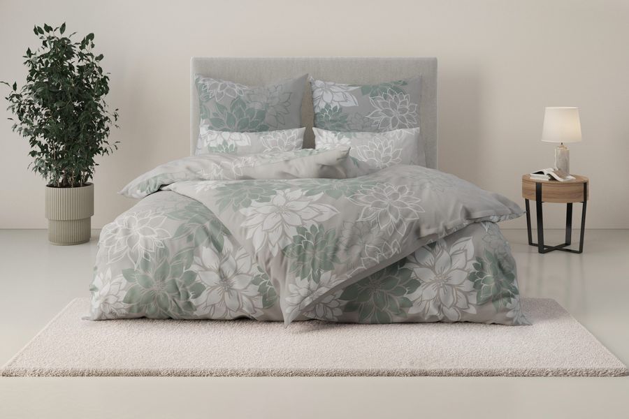 Home affaire Bettwäsche "Susan in Gr. 135x200 oder 155x220 cm" 2 Stk. tlg. günstig online kaufen