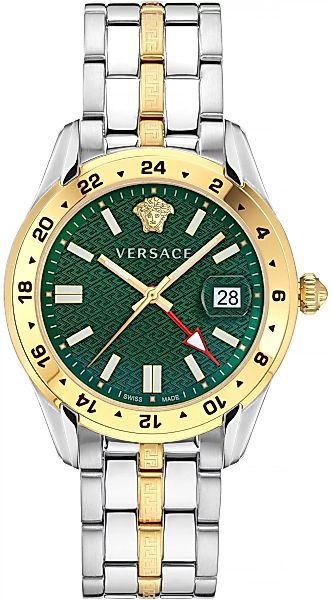 Versace Quarzuhr "GRECA TIME GMT, VE7C00623" günstig online kaufen