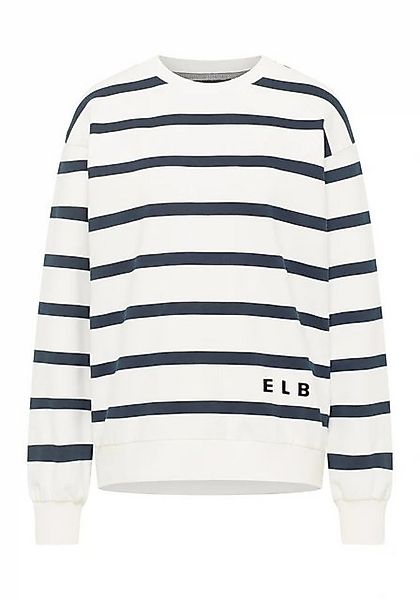 Elbsand Sweatjacke Sweatshirt Meret ELBSAND creme blau Ringel günstig online kaufen