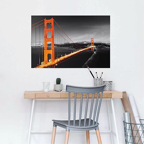 Reinders Poster "San Fransisco Golden Gate Brücke", (1 St.) günstig online kaufen