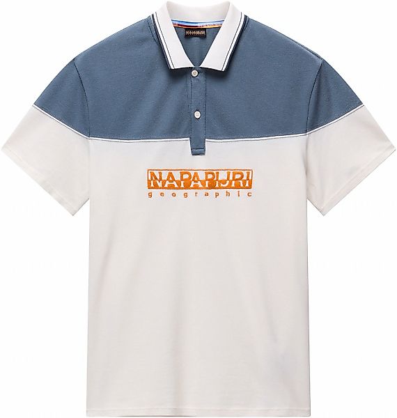 Napapijri Poloshirt "E-SATURNIA SS" Mit aufgesticktem Markenlogo auf der Br günstig online kaufen