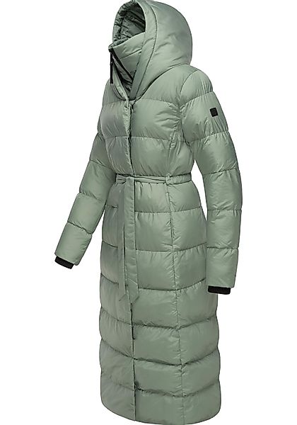 Ragwear Steppmantel "Niara Long", Gesteppter langer Damen Mantel mit Bindeb günstig online kaufen