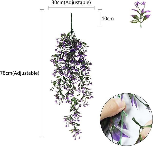 Kunstranke 1 Stück Kunstranke Ranke, künstliche Hängepflanzen, Coonoor, kün günstig online kaufen