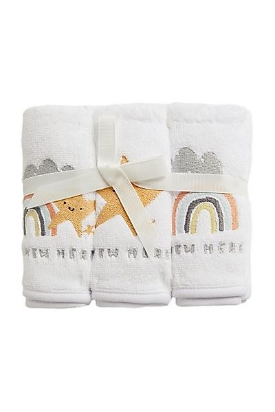 Next Handtücher 3 Stk. Waschlappen 100 % Baumwolle „I‘m New Here“, (3-St) günstig online kaufen