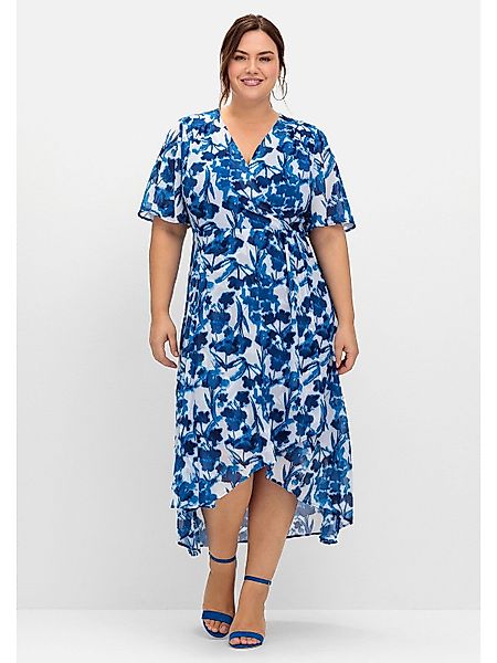 Sheego Abendkleid Große Größen aus Chiffon, günstig online kaufen