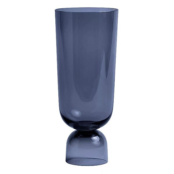Vase Bottoms Up glas gelb / Large - H 29 cm - Hay - Gelb günstig online kaufen