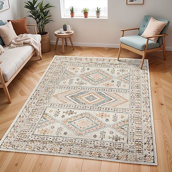 Livabliss Teppich »JAIPUR«, rechteckig, 13 mm Höhe, Skandinavischer Teppich günstig online kaufen