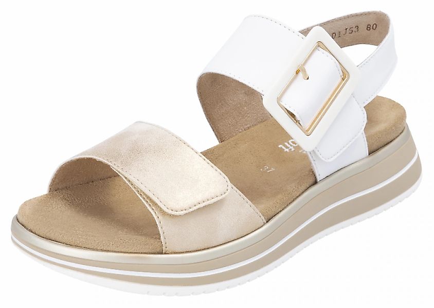 Remonte Sandalen Lederimitat Riemchensandalette günstig online kaufen