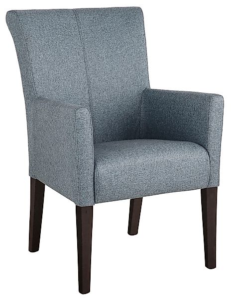 Home affaire Esszimmerstuhl "King" () Polsterstuhl, Armlehnstuhl, Gestell M günstig online kaufen