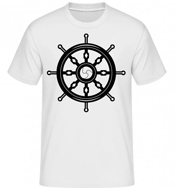 Wheel Black/White · Shirtinator Männer T-Shirt günstig online kaufen