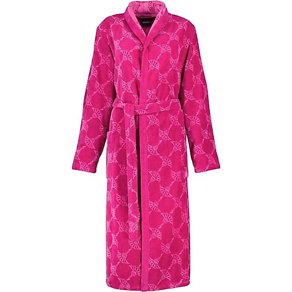 JOOP! Damen Bademantel Cornflower - Schalkragen 1645 - Farbe: Cassis - 22 - günstig online kaufen