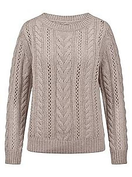Pullover U-Boot-Ausschnitt Fadenmeister Berlin beige günstig online kaufen