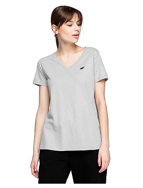 4f Kurzärmeliges T-shirt L Grey günstig online kaufen