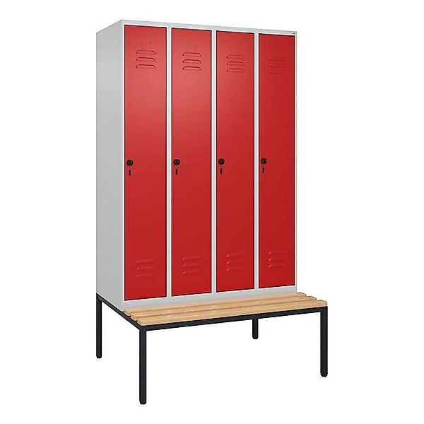 C+P Garderobenschrank Garderobenschrank Classic Plus, Abteilbreite 30 cm, m günstig online kaufen