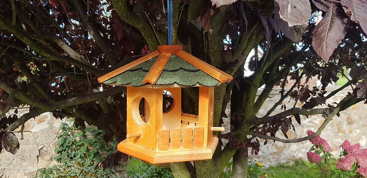 Holzdekoladen Vogelhaus Vogelhaus zum hängen Typ 3 günstig online kaufen