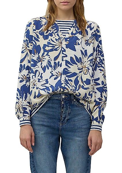 s.Oliver Klassische Bluse mit All-Over Print günstig online kaufen