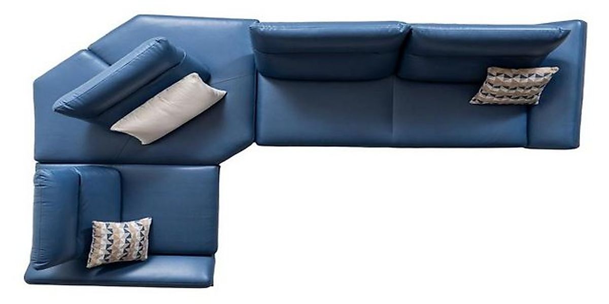 JVmoebel Ecksofa Sofa L-Form Ledersofa Couch Wohnlandschaft Garnitur Design günstig online kaufen