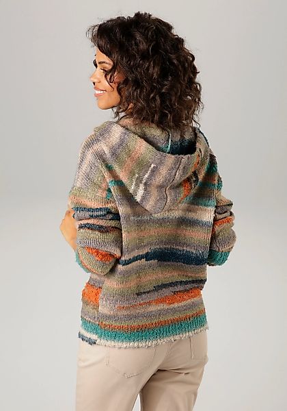 Aniston CASUAL Strickpullover, aus buntem Effektgarn - jedes Teil ein Unika günstig online kaufen