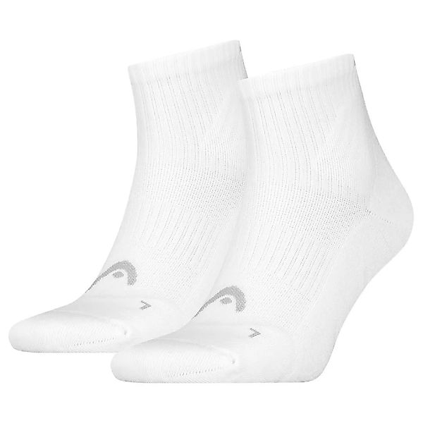Head Match Quarter Socken 2 Paare EU 43-46 White günstig online kaufen