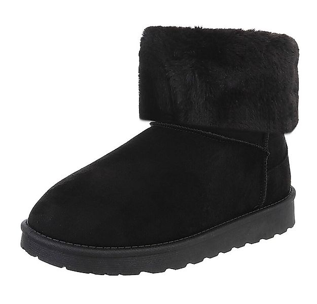 Ital-Design Damen Snowboots Freizeit Snowboots (88460412) Flach Flache Stie günstig online kaufen