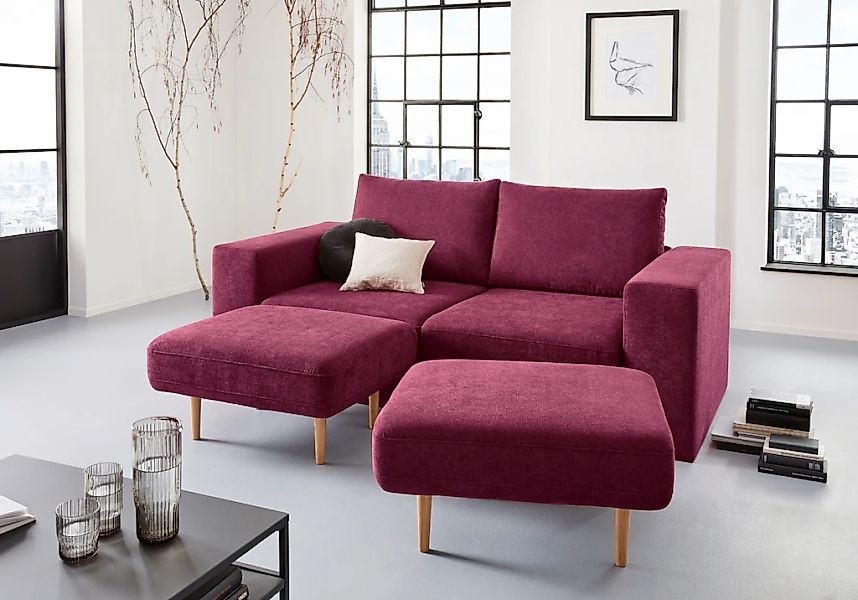 LOOKS by Wolfgang Joop 3-Sitzer "Looksv", Verwandlungssofa: aus Sofa wird S günstig online kaufen