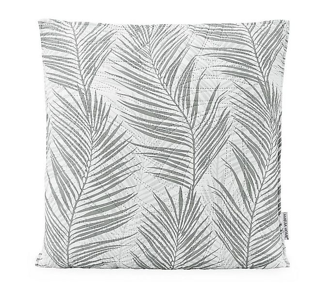 texpot Kissenhülle Kissenbezüge zweiseitig Ultrasonic Steppung Blätter, (1 günstig online kaufen