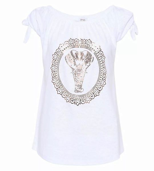 atinka T-Shirt Carmenshirt mit Elephant-Motiv günstig online kaufen