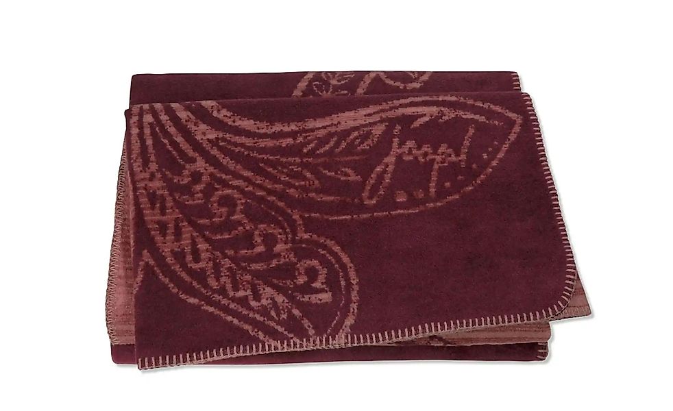 JOOP! Wohndecke   ¦ rot ¦ Baumwollmischgewebe ¦ Maße (cm): B: 150 H: 1 Deko günstig online kaufen