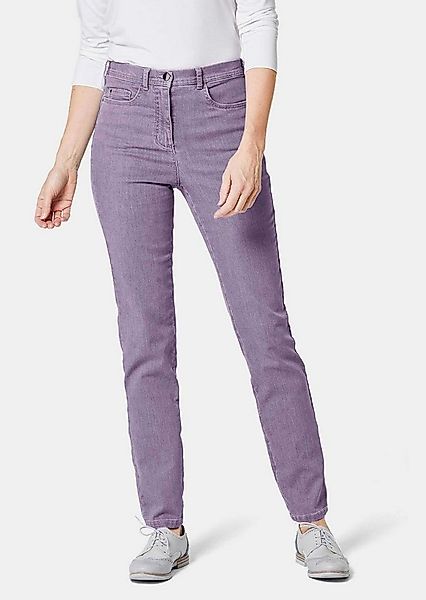 GOLDNER Bequeme Jeans Kurzgröße: Damen Jeans Slim Fit LOUISA, Stretch Beque günstig online kaufen
