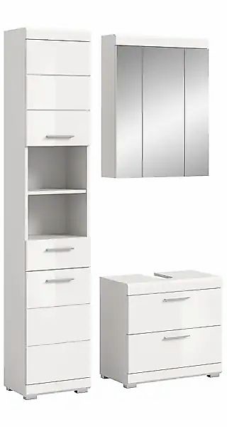 INOSIGN Badmöbel-Set »Siena, 3 teilig, bestehend aus:« Set, TOPSELLER!, 3 S günstig online kaufen