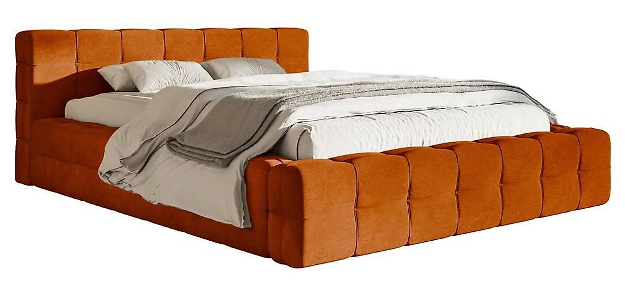Selsey Design | Tilly Bettgestell Samt mit Staufach günstig online kaufen