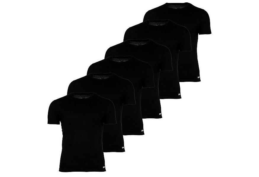 Diesel T-Shirt Herren T-Shirt 6er Pack Baumwolle (Packung, 6er Pack) günstig online kaufen