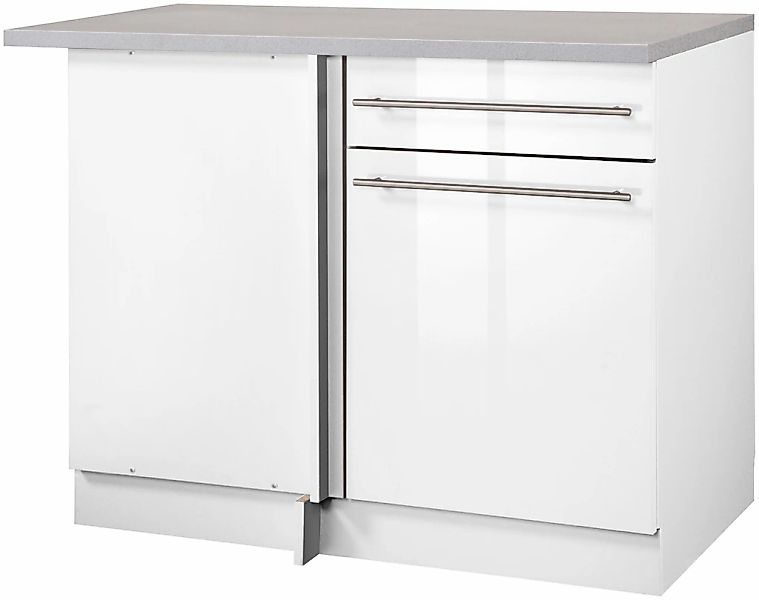wiho Küchen Eckunterschrank "Chicago, TOPSELLER" 110 cm breit, für eine opt günstig online kaufen