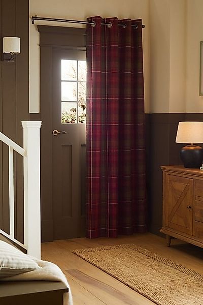 Next Türvorhang Tür-Ösenvorhänge mit Highland-Karos (1 St) günstig online kaufen