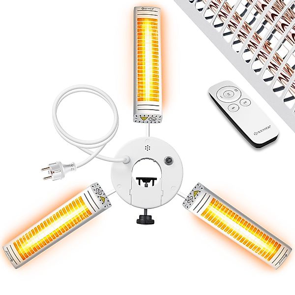 KESSER Heizstrahler, 3000 W, Heizstrahler Infrarot günstig online kaufen