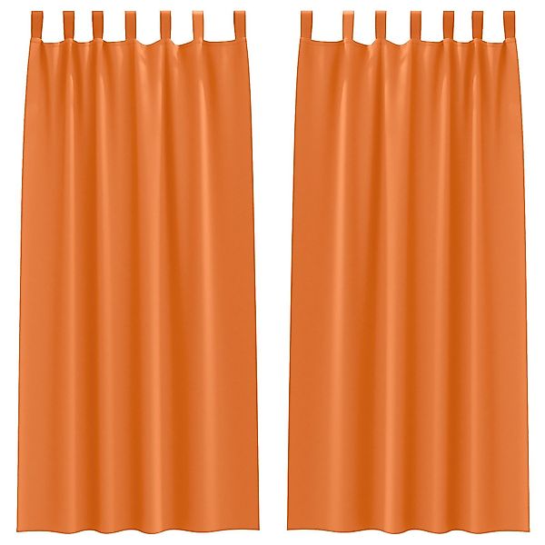 vidaXL Vorhang Vorhänge 2 pcs Leuchtendes günstig online kaufen