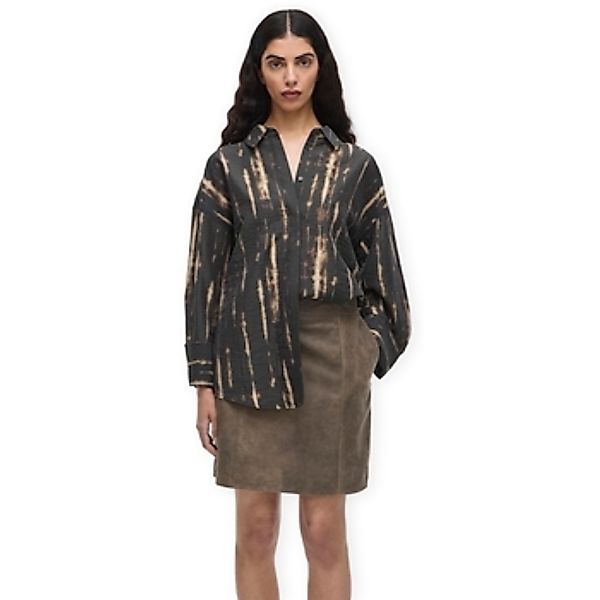 Rouge Edit  Blusen Alinine Print Shirt - Meteorite günstig online kaufen