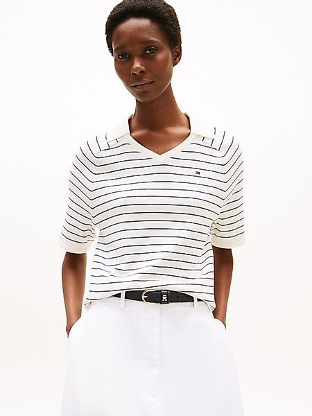 Tommy Hilfiger Strickpullover CO JERSEY STCH günstig online kaufen