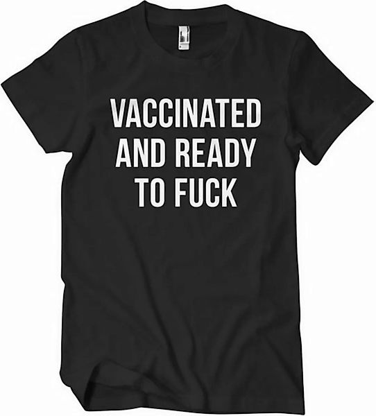 Hybris T-Shirt Vaccinated And Ready To F*Ck T-Shirt günstig online kaufen